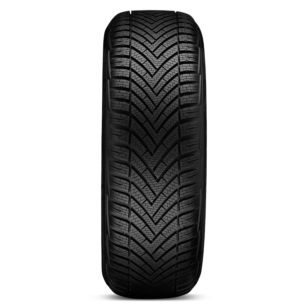 Vredestein Wintrac tire on white background